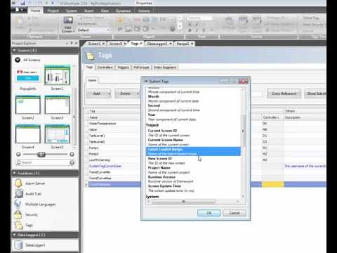Add and configure Recipes in iX Developer. Video 9 by Beijer Electronics
