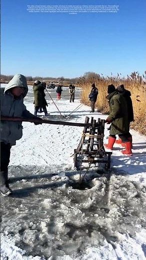 Harvesting Fish from Frozen Waters: The Ingenious Method of Ice Fishing