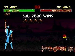 Mortal Kombat II Sub Zero Fatality (2)