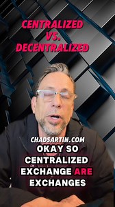 Centralized exchange vs. Decentralized exchange | Chad Sartin