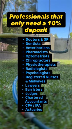 🚫 Stop paying LMI if you don’t have to. A heap of professionals in Australia can qualify for LMI waivers up to 90% LVR saving tens of thousands on their home or investment loan. Here are the careers most lenders love👇 👩‍⚕️ Medical & Health Doctors, dentists, vets, pharmacists, physios, optometrists, radiologists, even nurses with select lenders. ⚖️ Legal Professionals Solicitors, barristers, judges. 💼 Accounting & Finance CA/CPA accountants, actuaries Every lender has different rules and som