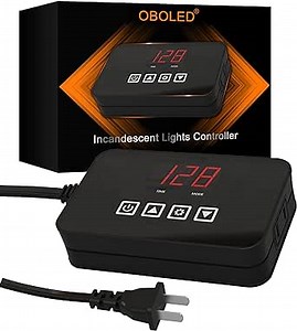 Incandescent Light Controller for Christmas Lights Halloween Decorations Indoor Outdoor Decorations 24-Hours Timer 8 Dazzling Flash/Fade Functions Twinkle,Sparkle,Shooting Star,Stacking etc.