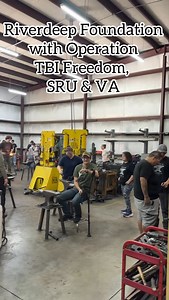 Thanks @riverdeepfoundation, @operationtbifreedom, VA & SRU for an epic turnout at the forge today at Kilroy’s Workshop! #veterans #community | Kilroy's Workshop