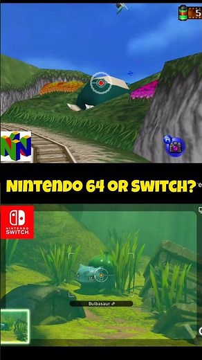 Pokémon Snap on the 64 or Nintendo Switch??