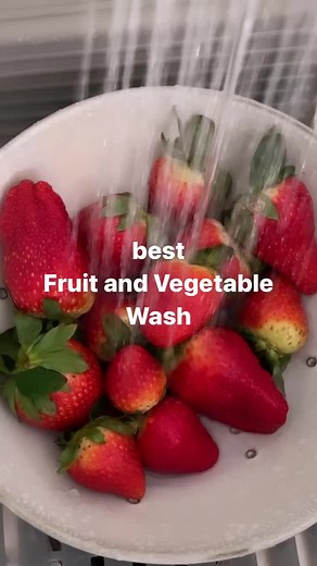 The Best Fruit and Vegetable Wash Method Revealed
