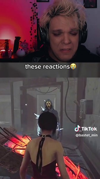 Reactions to Dead By Daylight Killers in a Funny Gameplay Moment