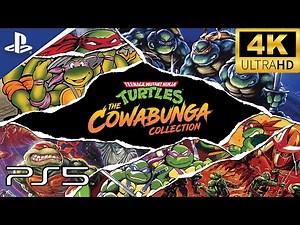Teenage Mutant Ninja Turtles: The Cowabunga Collection PS5 Gameplay