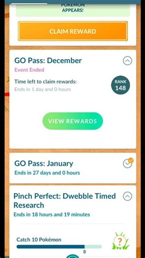 I got new shine pokemon in dwebble time research ✨✨#legendary #pokemon #shorts #pokemonshorts