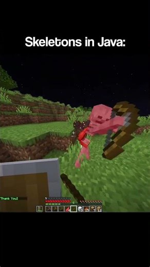 Minecraft Skeletons Moment