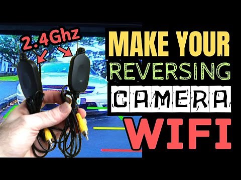 Car Reverse Camera Wireless Video Transmitter Receiver 2.4Ghz Conversion - Hippcron