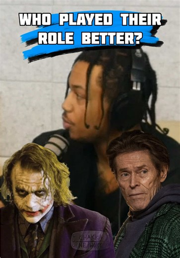 Willem Dafoe vs Heath Ledger: Iconic Villain Showdown
