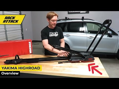 Yakima HighRoad Upright Bike Rack for Roof Racks Overview And Install