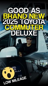 ALMOST BRANDNEW 2025 TOYOTA COMMUTER DELUXE FOR ONLY PHP 1,675,000 ✔ 2.8L Diesel Engine ✔ Manual Transmission ✔ Original Mileage 3,XXX KM. ✔ 15 Seating capacity ✔ No collision issue, not flooded, Good as new ✔ 100% Original Paint — White ✔ Complete papers FOR CASH | FINANCING | TRADE-IN — We got you! 🤝 If you're decided on taking home this quality unit. We have FREEBIES for you! ✅ 1 YEAR WARRANTY ✅ FREE INSURANCE ✅ FREE CHATTEL MORTGAGE ✅ FREE PMS CHANGE OIL ✅ FREE TRANSFER OF OWNERSHIP ✅ FREE 