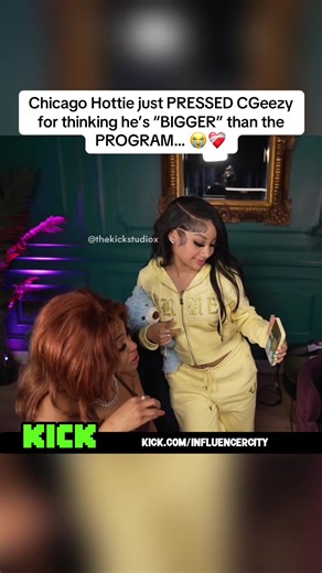 Chicago Hottie just PRESSED CGeezy for thinking he’s “BIGGER” than the PROGRAM… 😭❤️‍🩹#influencercity #chicagohottie #asyarae