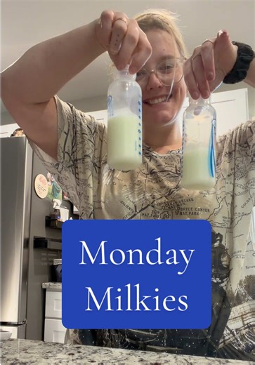 Not New Year’s Day anymore, but still my first post of 2026! I currently have two cold sores on my bottom lip after getting better from my cold or whatever it was. So you should feel blessed you don’t have to see that 😊 lol #workfromhomemom #exclusivelypumping #pumpingmom #pumpandpourwithme #morningpumps