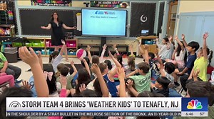 Maria LaRosa Brings Weather Kids to Tenafly