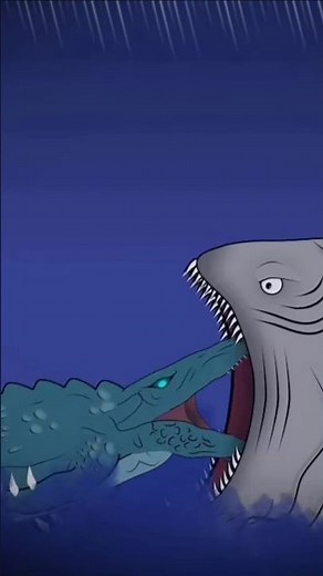 Bloop vs Mega Mosasaurus