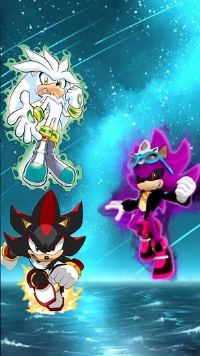 Archie Sonic, Shadow and Silver vs Sonic Universe