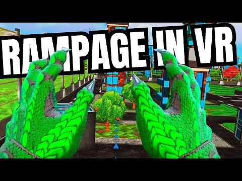 DESTROY The City In This NEW Rampage VR GAME - Quest 2 Gameplay