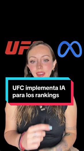UFC implementa IA para los rankings: qué cambia en 2026