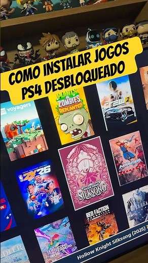 Como instalar jogos PS4 DESBLOQUEADO