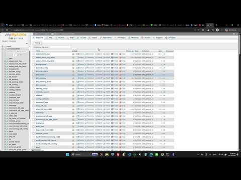 การสำรองฐานข้อมูล mysql ด้วย phpmyadmin (backup database mysql in phpmyadmin) step by step