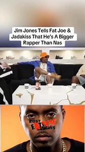 576K views · 10K reactions | #JimJones Tells #FatJoe & #Jadakiss That He’s A Bigger Rapper Than Nas | Most Extreme News | Facebook