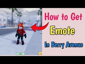 How to Get Emote In Roblox Berry Avenue (2024)