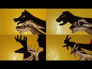 hand shadow puppet art