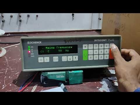 SCHENCK PROCESS Belt Scale ( Belt Weigher) Parameters