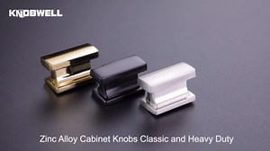 KNOBWELL 6 Pack Brushed Satin Nickel Kitchen Knobs for Cabinets and Drawers, Vintage Cabinet Knobs Dresser Knobs, Single Hole 1.4" Cabinet Handles