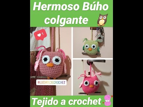 Como tejer un BUHO a crochet paso a paso 🦉 - Mi primer amigurumi - principiantes 😍