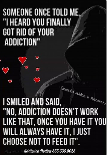 209K views · 2.1K reactions | Addiction Hotline 855.636.8028 | Grateful Addicts in Recovery | Facebook