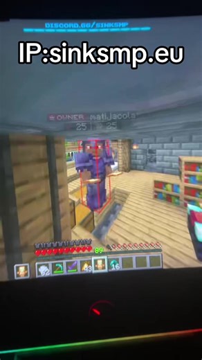 IP:sinksmp najaci balkanski smp #Sinksmp #foryou #smp #minecraft