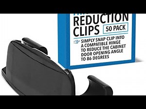 How to Install Impresa 86° motion restriction clips for Blumotion 70T3553 Soft close hinges.