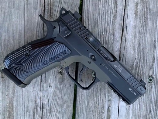 CZ SHADOW手枪实弹射击