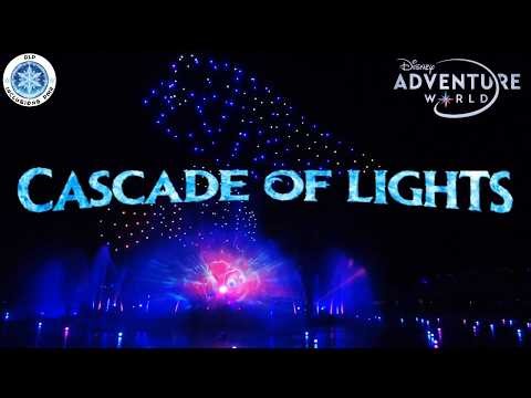 Cascade Of Lights le nouveau spectacle de Disneyland Paris !