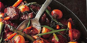 Navarin of lamb with spring vegetables