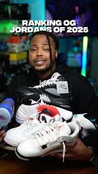 Ranking Top 10 OG Air Jordans of 2025 #Jordan4 #Jordan #Sneakers #Shoes #Sneakerhead #airjordan