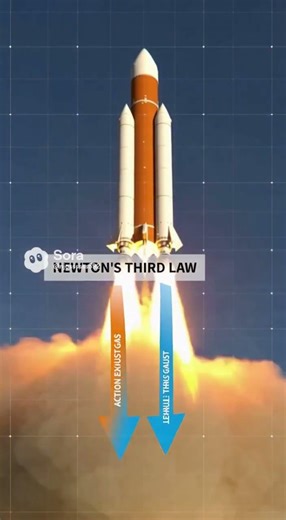 “How Rockets Actually Lift Off” (Thrust & Momentum) 🚀🚀🚀🚀🚀🚀 #physicstopics