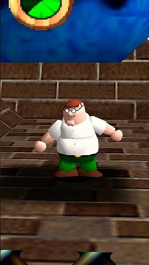 🟦 3 Cartoon Characters Crushed by Thwomp - Super Mario 64