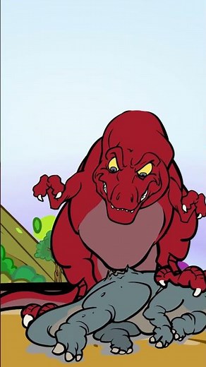 Spinosaurus getting ready for an epic fight with the Tyrant Lizard King, T-rex