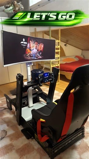 ARE YOU READY? 🔥 First Sim Racing Setup Tour | Family, Fitness & Speed