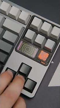 QK80 MK2 LCD screen demo #keyboard #setup #mechanicalkeyboard #Qwertykeys #QK