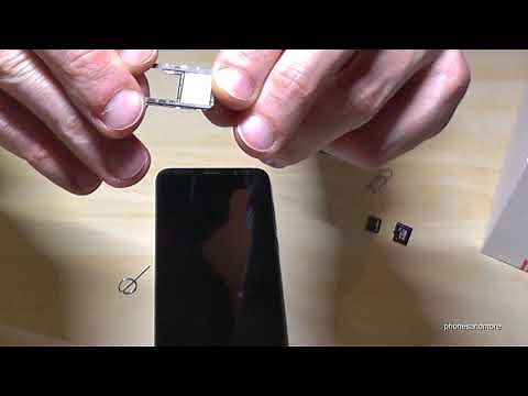Huawei Mate 10 Lite: How to insert the SIM card? Installation of the nano SIM Tutorial