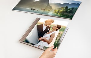 Álbum de gama profesional con portada de metacrilato