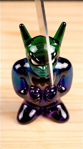 Satisfying Riddler Glass Cutting ASMR | Relaxing Sounds #riddler #aiasmr #aiasmrcutting #aivideo