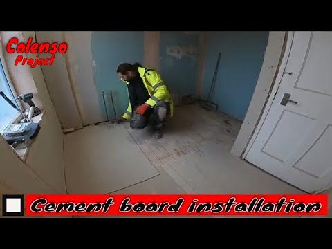 HardieBacker Installation