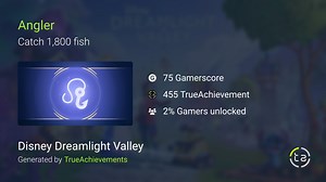 Angler achievement in Disney Dreamlight Valley