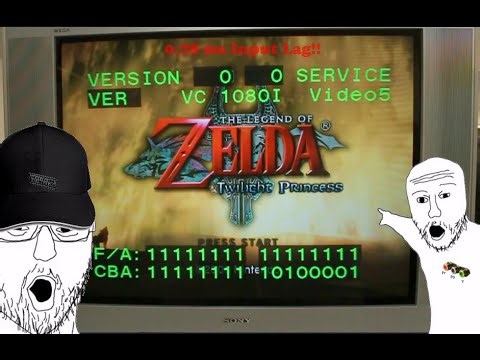 Sony KV-36HS420 HD CRT 540p Lag Free Configuration